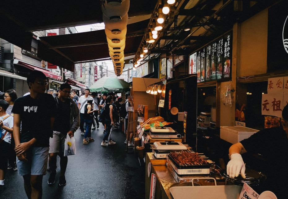 Mercato di Tsukiji, Giappone