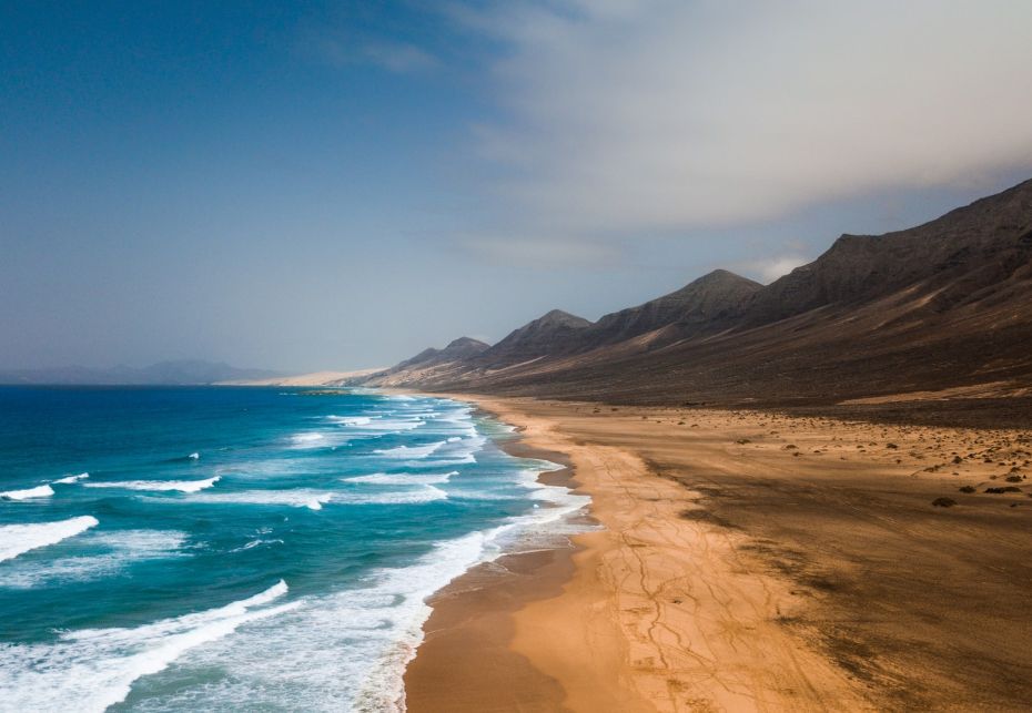 Playa de Majanicho (Pop corn Beach), Fuerteventura