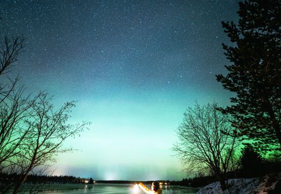 Aurora Boreale in Lapponia