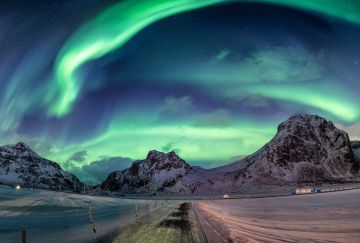Islanda aurora boreale