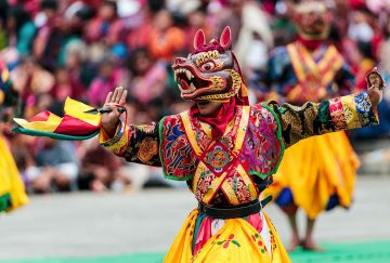 Nepal e Bhutan: Festival di Thimphu Tshechu