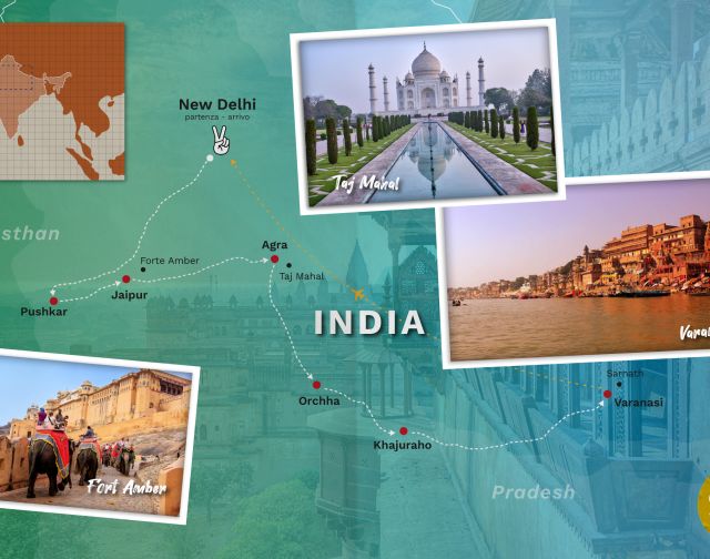 viaggio di gruppo india