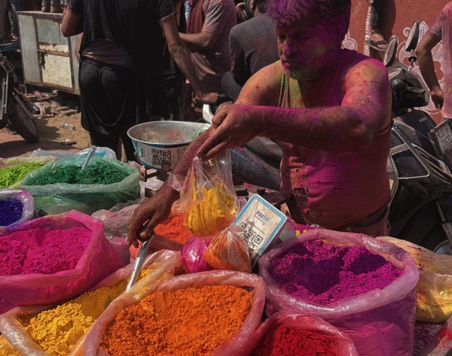 Viaggio in India Holi Fest