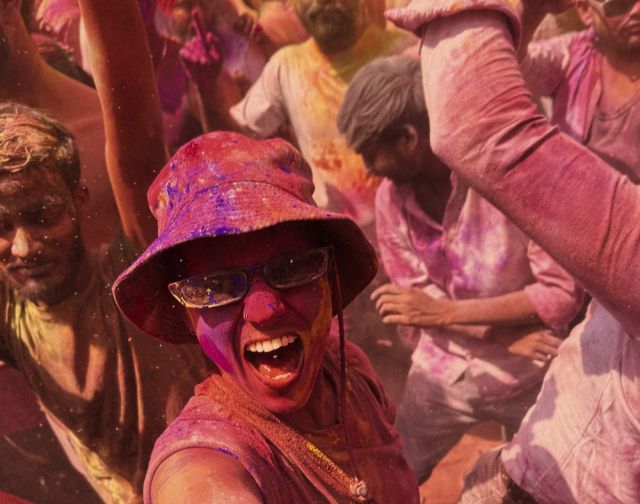 Viaggio in India Holi Fest