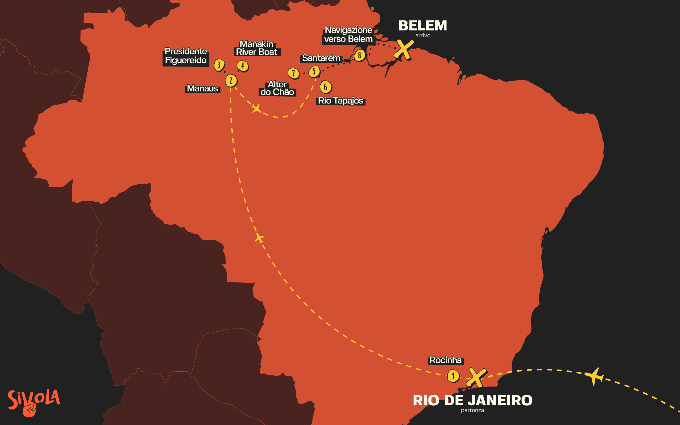 Rio & Amazzonia Wild