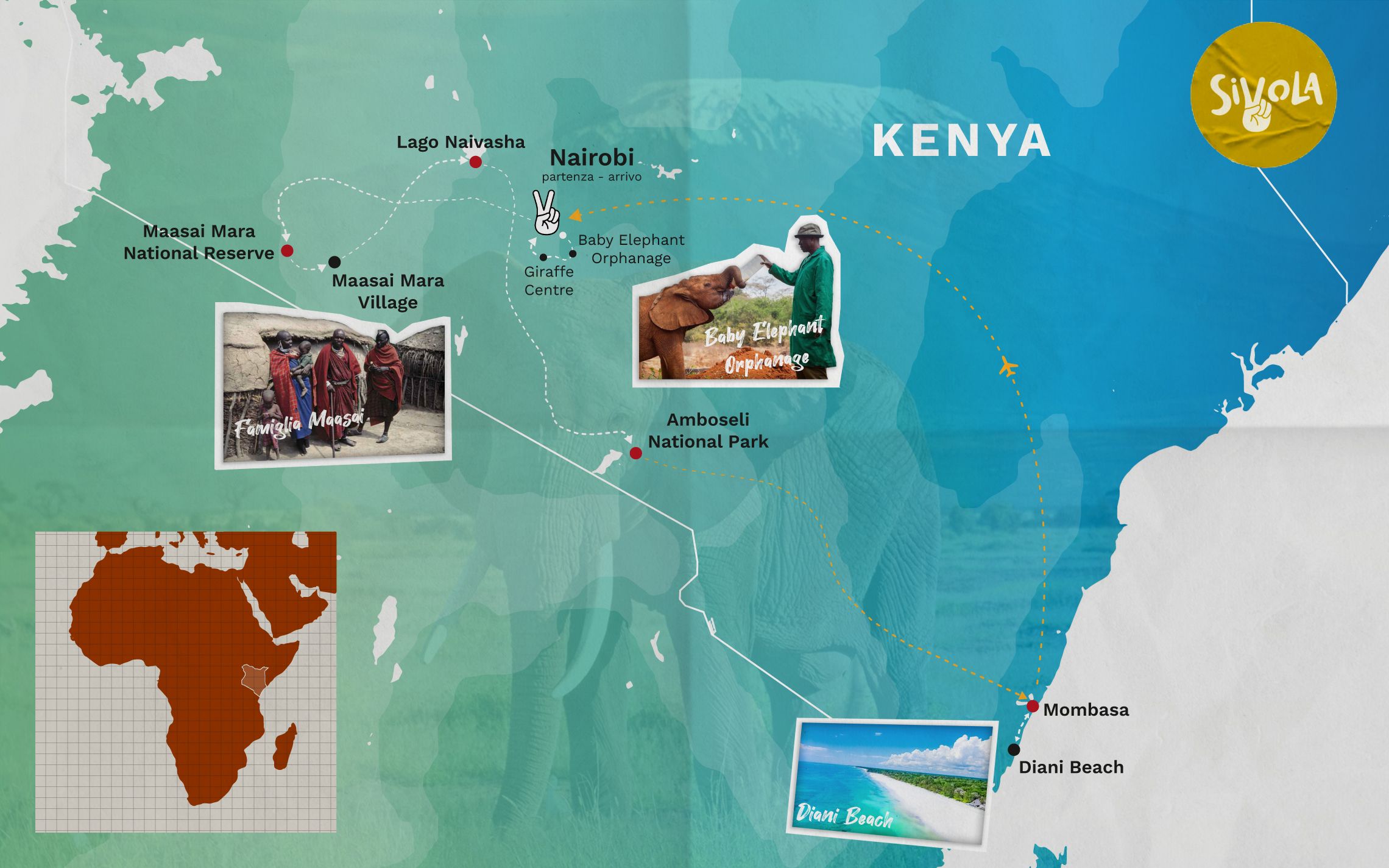 Viaggio di gruppo Kenya Capodanno