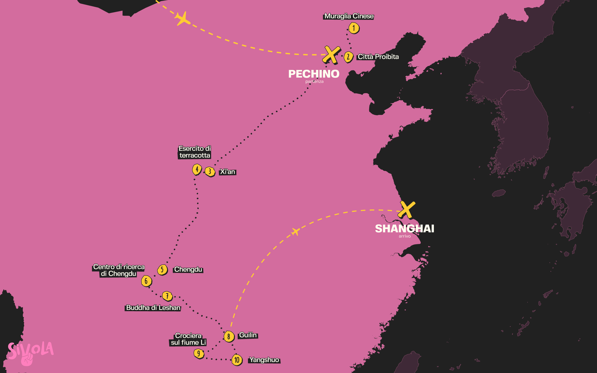 Viaggio di gruppo in Cina