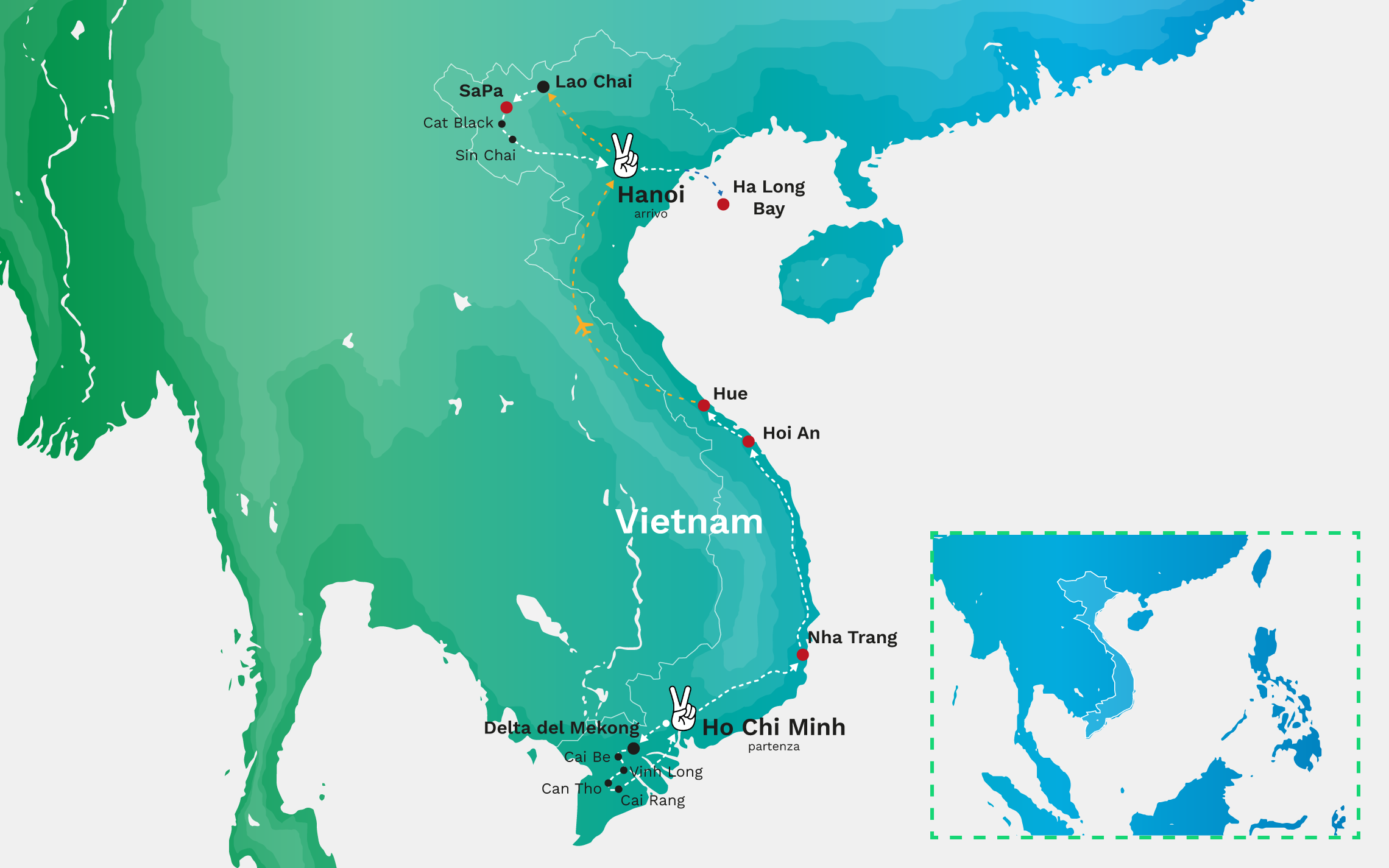 viaggio di gruppo Vietnam