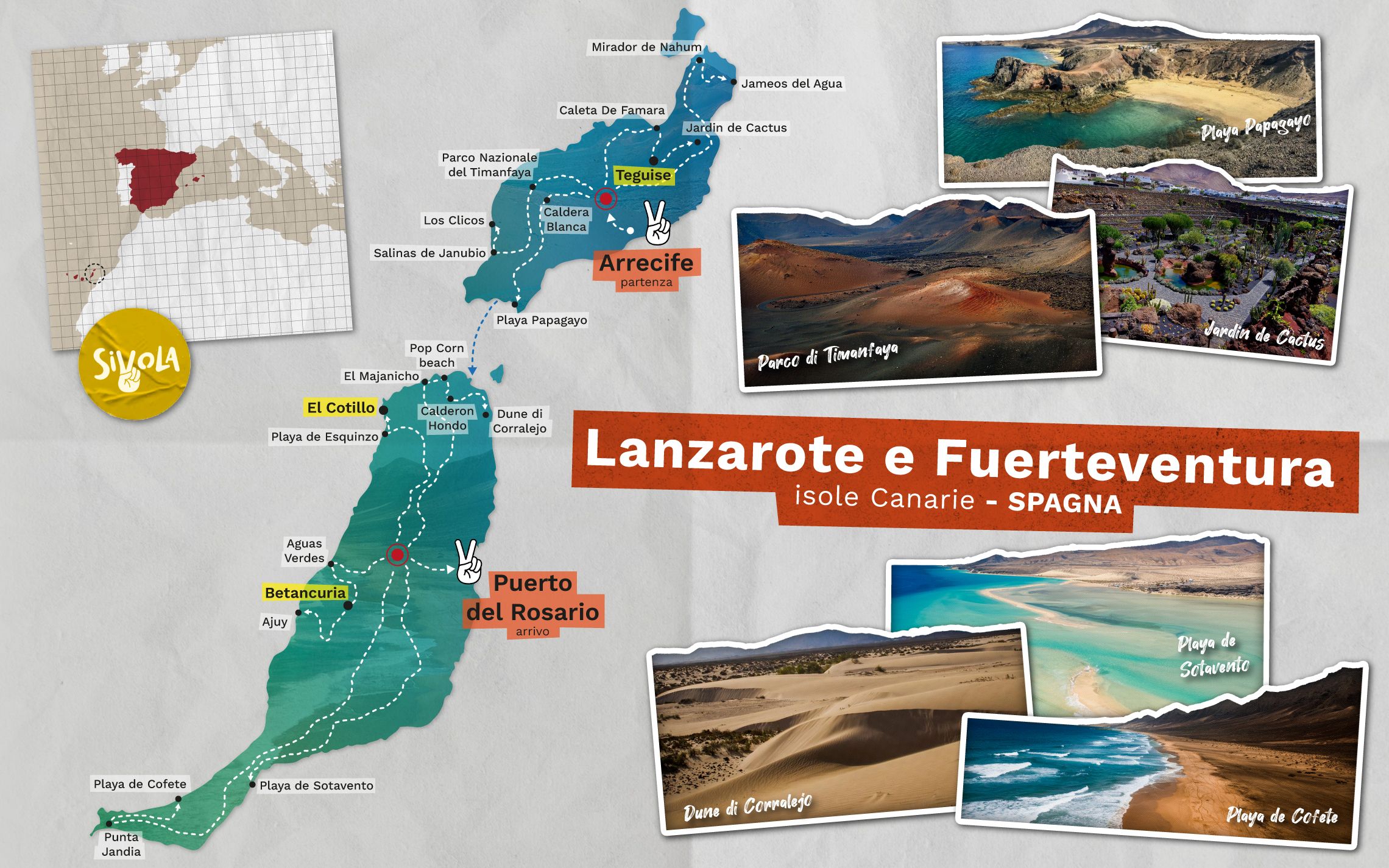 Canarie: Lanzarote & Fuerteventura