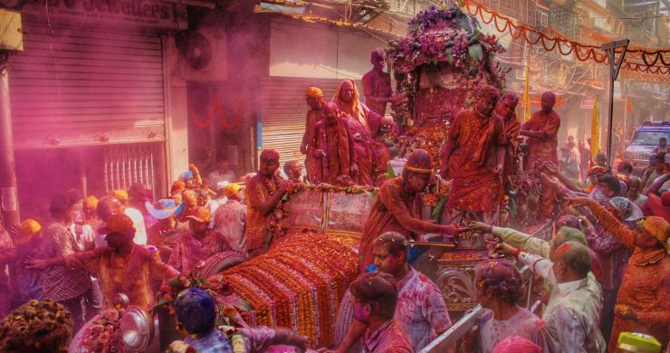 Viaggio in India Holi Fest